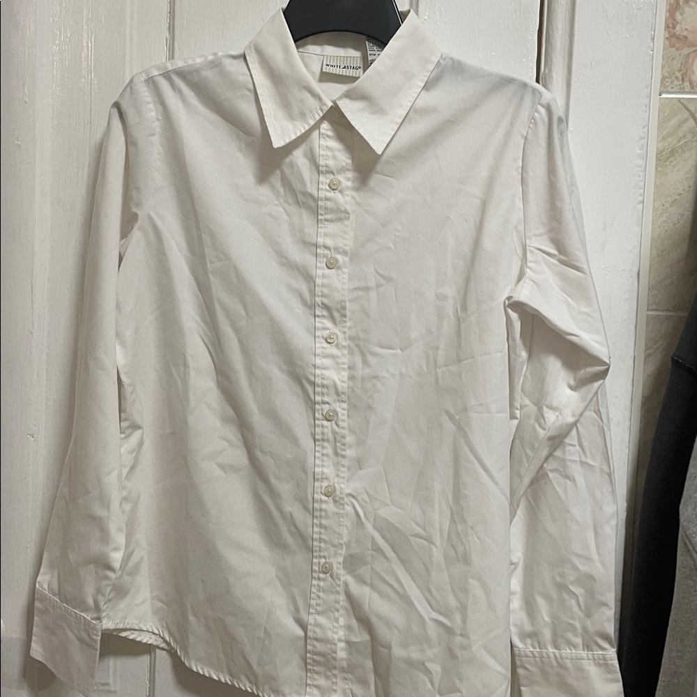 White Stag Crisp White Dress Shirt（ size: s)